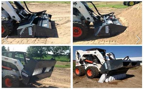 sandbagging machine skid steer|sandbag machine.